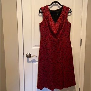 Perfect red holiday dress